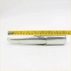 Silver metal tail gate handle with sleek elongated handle and curved blade for mazda bravo b series trucks