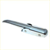 Shiny chrome tailgate handle for Mazda Bravo B2000 with sleek elongated metal design and visible pivot mechanism