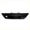 Black glossy plastic tailgate handle with camera hole for toyota hilux revo 2015-2023 shown from back side