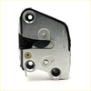 Silver metal tail gate lock latch with black rubber seals and screw for suzuki geo gmc tracker chevrolet vitara back side