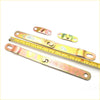 Yellow and pink metallic tail gate side link lock bars with central pivot for toyota hilux ln80 ln86 ln90 ln105 ln106
