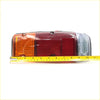 Tail lights for nissan datsun 720 ute 1980-1989 with red and amber plastic and clear lens on right side