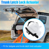 White plastic tailgate boot latch lock actuator with black straps and metal parts for toyota 4runner 2003-2009