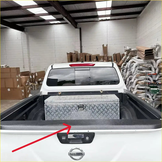 Tailgate Cover for Nissan Navara NP300 2015-2020 Textured Black - Bedside / cover