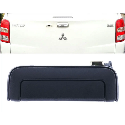 Tailgate Handle Textured Black for Mitsubishi Triton MQ MR 2015 -On - Parts & Accessories