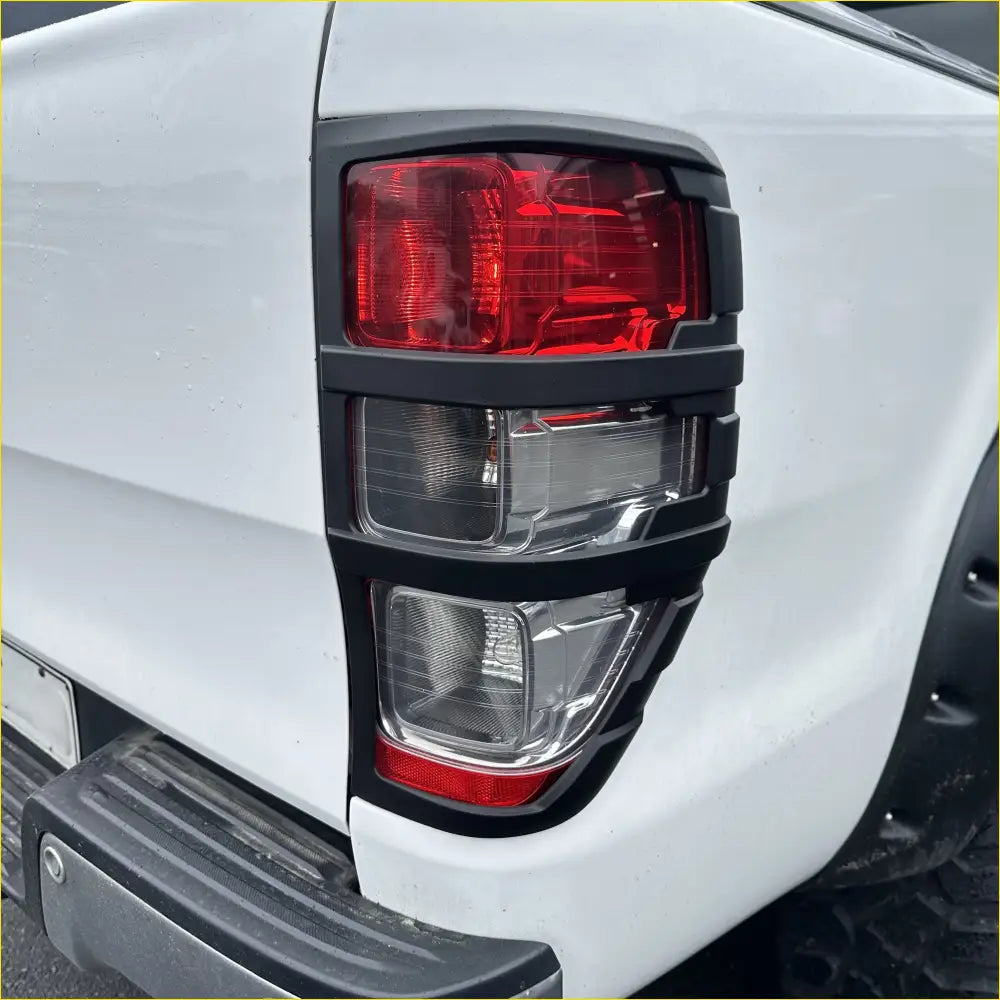 Taillight Covers Ford Ranger PX1 PX2 PX3 2012-2021 Matte Black