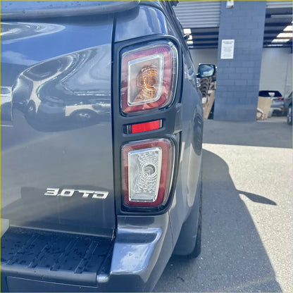 Taillight Covers ISUZU D MAX 2021-2023 Matte Black