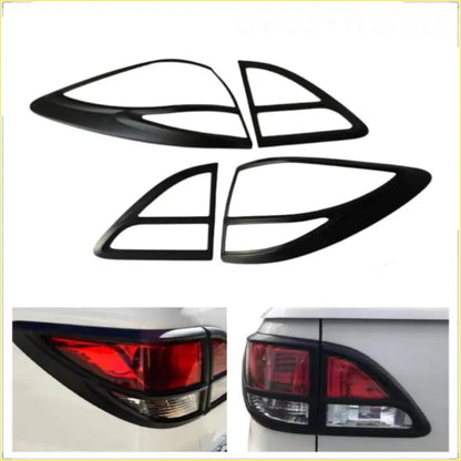 Taillight Covers Mazda BT-50 2012-2020 Matte Black