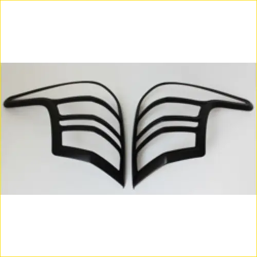 Taillight Covers Mitsubishi Triton 2015-2018 Matte black - Plastic Trim