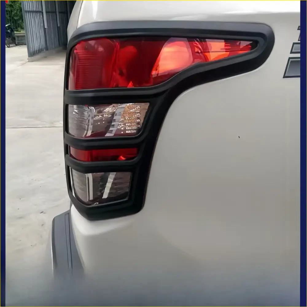 Taillight Covers Mitsubishi Triton 2015-2018 Matte black - Plastic Trim