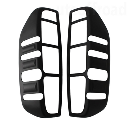 Taillight Covers Nissan Navara D40 2005-2015 Matte Black Thai