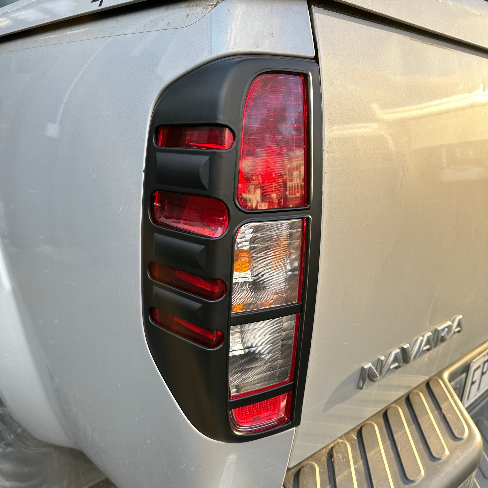 Taillight Covers Nissan Navara D40 2005-2015 Matte Black Thai