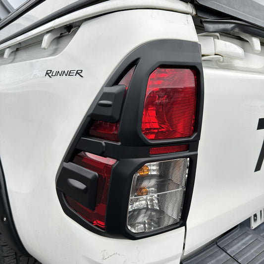 Taillight Covers Toyota Hilux 2015-2020 SR/SR5/SR5 Cruiser Matte Black