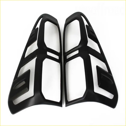 Taillight Covers Toyota Hilux 2015-2020 SR/SR5/SR5 Cruiser Matte Black