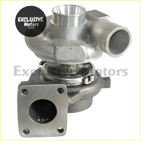 Silver metallic td06-11a-8 turbo for mitsubishi canter 4d31t with polished turbine housing and machined ports