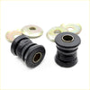 Black rubber tension rod bushings with ribbed texture and metal inserts with washers for toyota hilux n80 ln86 rn85 1988-1997