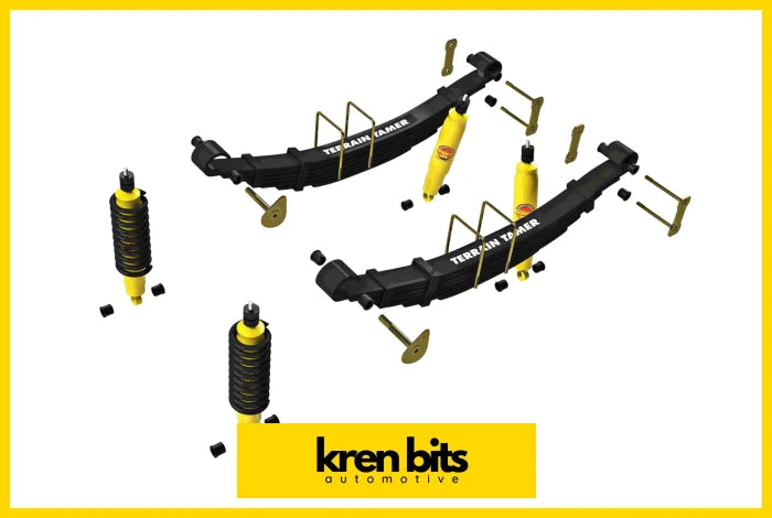 TERRIAN TAMER 50MM LIFT KIT TO SUIT NISSAN NAVARA D40 2005-2014 Kren Bits