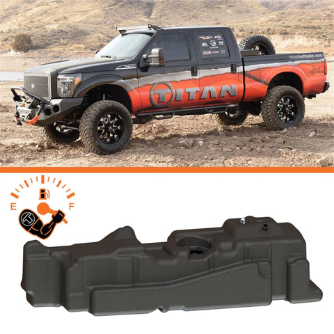 Titan Fuel Tanks 60 Gallon XXL Mid-Ship Tank (11-16 F-250/F-350 PowerStroke Crew Cab Short Bed 11-16)