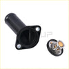 Black plastic engine coolant temperature sensor with metallic spring for thermostat housing jeep wrangler 2007–2011