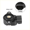 Black plastic throttle position sensor with 3-pin connector for suzuki toyota pontiac 4wd ute offroad use