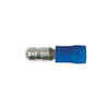 Thunder Bullet Crimp Terminal Insulated Male Blue 5mm 14pc