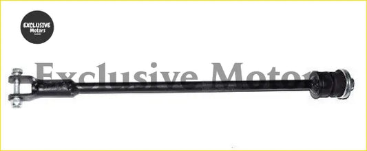 Black metal tie bar rod complete for front suspension with universal joint and constant velocity joint ends