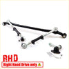 Black and silver metal tie rod end idler arm steering link kit for right-hand drive toyota hilux ln40 rn30 vehicles