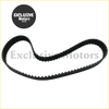 Black rubber timing belt with toothed edges for Toyota Land Cruiser 1HZ 1HD-T 4.2D TD 1990-1998