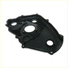 Black plastic timing chain belt cover with ribbed texture and mounting holes for toyota hilux 4runner sr5 2001-2004
