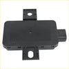 Black plastic tire pressure monitoring control module with mounting brackets and connector port for jeep grand cherokee