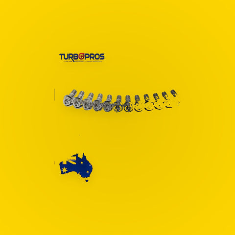 Titanium Exhaust Manifold Stud Kit for Ford Territory SX SY Barra 4.0L