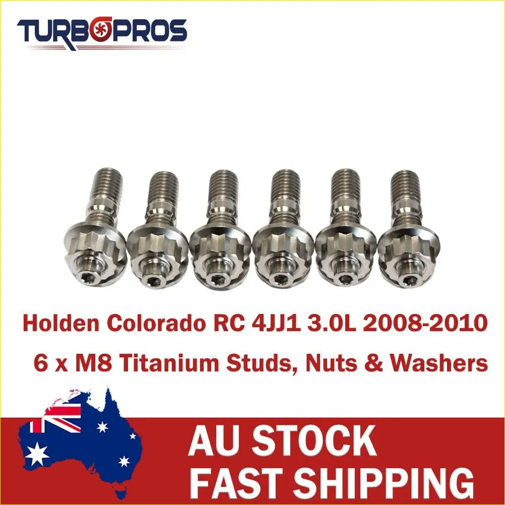 Titanium Turbo Charger Stud Kit for Holden Colorado RC 4JJ1 3.0L 2008-2010