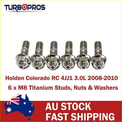 Titanium Turbo Charger Stud Kit for Holden Colorado RC 4JJ1 3.0L 2008-2010
