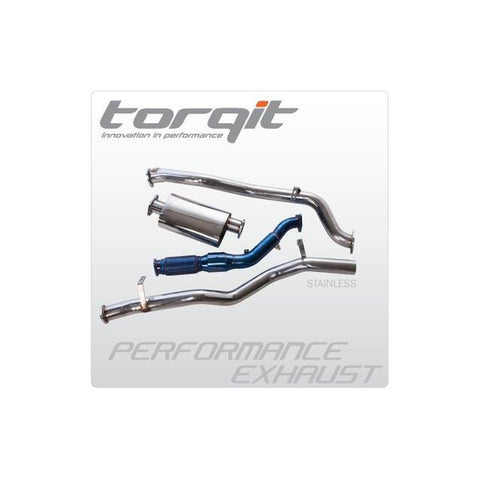 Torqit Turbo Back Exhaust (Louder) 3 Inch fits Ford