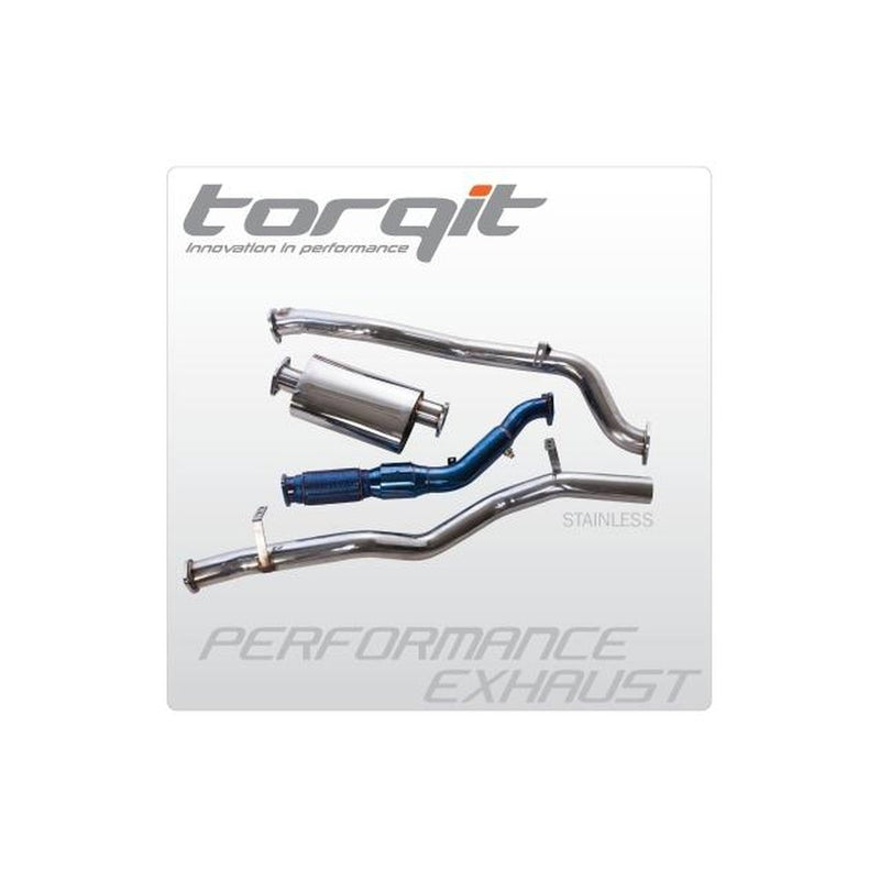 Torqit DPF Back Exhaust 3.5 Inch fits Toyota Landcruiser