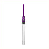 Purple and silver bicycle handlebar lever with sleek design shown on the back side for toyota avanza tow hook ring