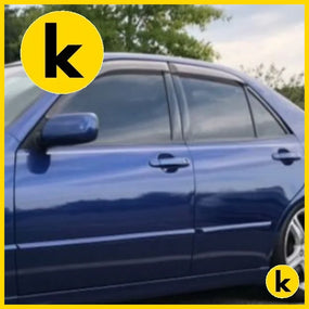 Toyota Altezza / Lexus IS200 Monsoons Weathershields Kren Bits