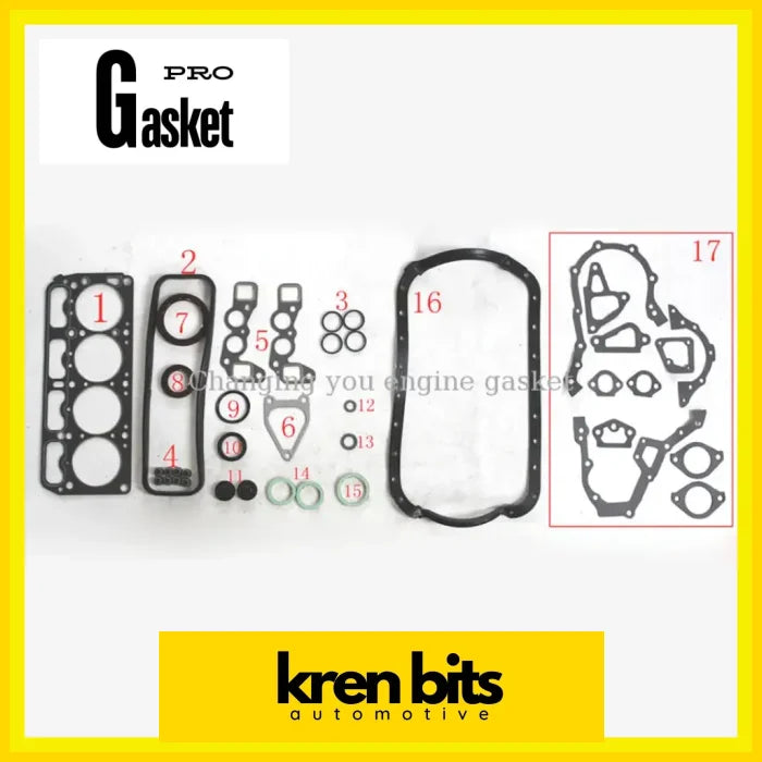 For Toyota Corolla Liteace Box Starlet (Kp6_) 1.3 Engine Gasket Set 4K 4Kc Parts Full Set