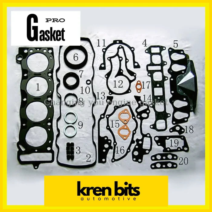 For Toyota Corolla Mark 2 Celica 21R 21R-U Automotive Spare Parts Engine Rebuilding Kits Gasket