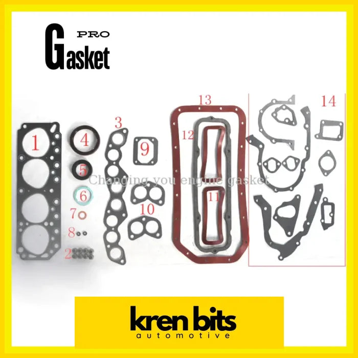 For Toyota Crown Dyna Coastrr 5R 5R-U Engine Rebuild Kits Full Gasket Set Parts 04111-44034