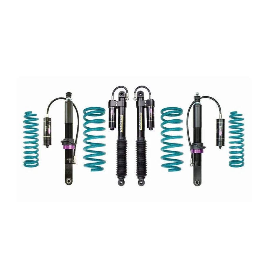 Toyota FJ Cruiser GSJ15 (11/2006 to 11/2010) - Dobinsons Monotube Remote Reservoir nonadjustable (MRR) Lift Kit