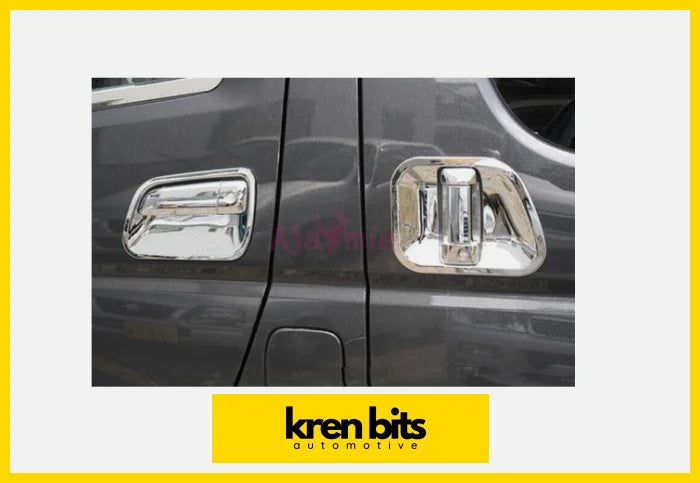 Toyota Hiace 05 - 18 Chrome Handle Covers And Bowls