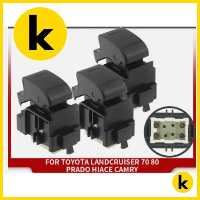 Toyota Hiace 100 95-04 3x Single Power Window Switches Kren Bits