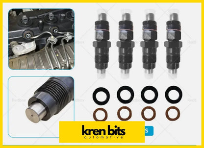 Toyota Hilux 1KZTE Injector Full Set Turbo Kren Bits