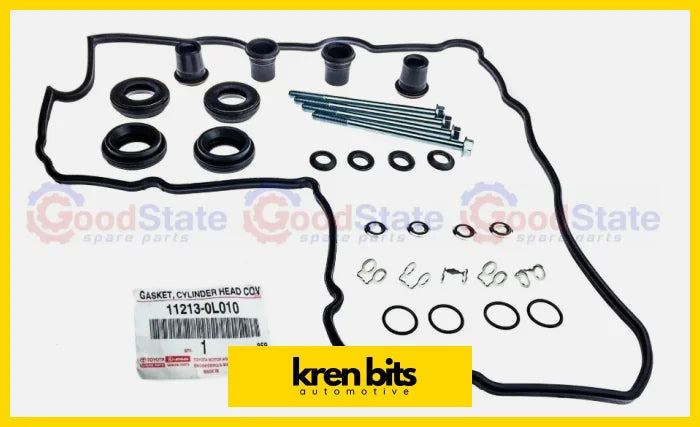 Toyota Hilux D4D Kun26 1Kd-Ftv 1Kd Injector Seal Rocker Cover Gasket Kit