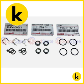Toyota Hilux KUN26 05-19 Injector Washer Seal Kit Kren Bits