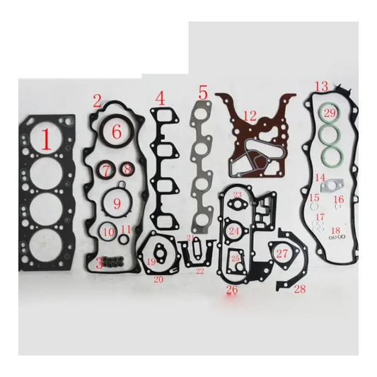TOYOTA L CRUISER HIACE HILUX II DYNA 150 2.8 3L Engine Kits Set Engine Gasket 04111-54095 Kren Bits