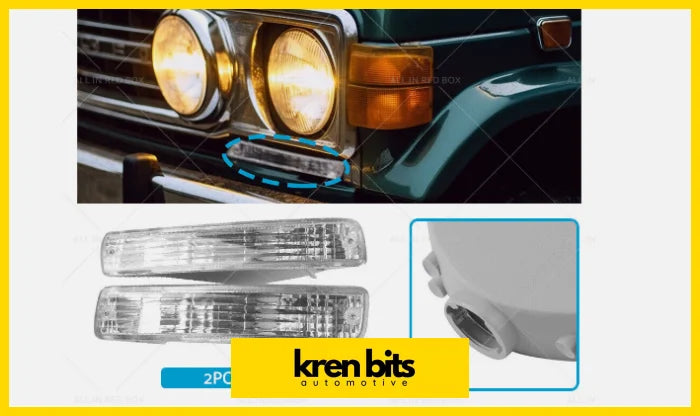 Toyota Land Cruiser Front Bumper Indicators Kren Bits