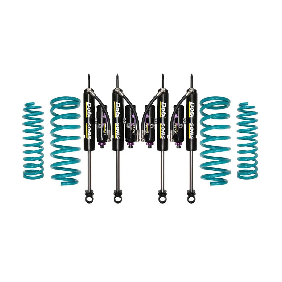 Toyota Landcruiser 105 Series (04/1998 to 11/2007) - Dobinsons Monotube Remote Reservoir 3-way Adjustable (MRA) Lift Kit 3\"