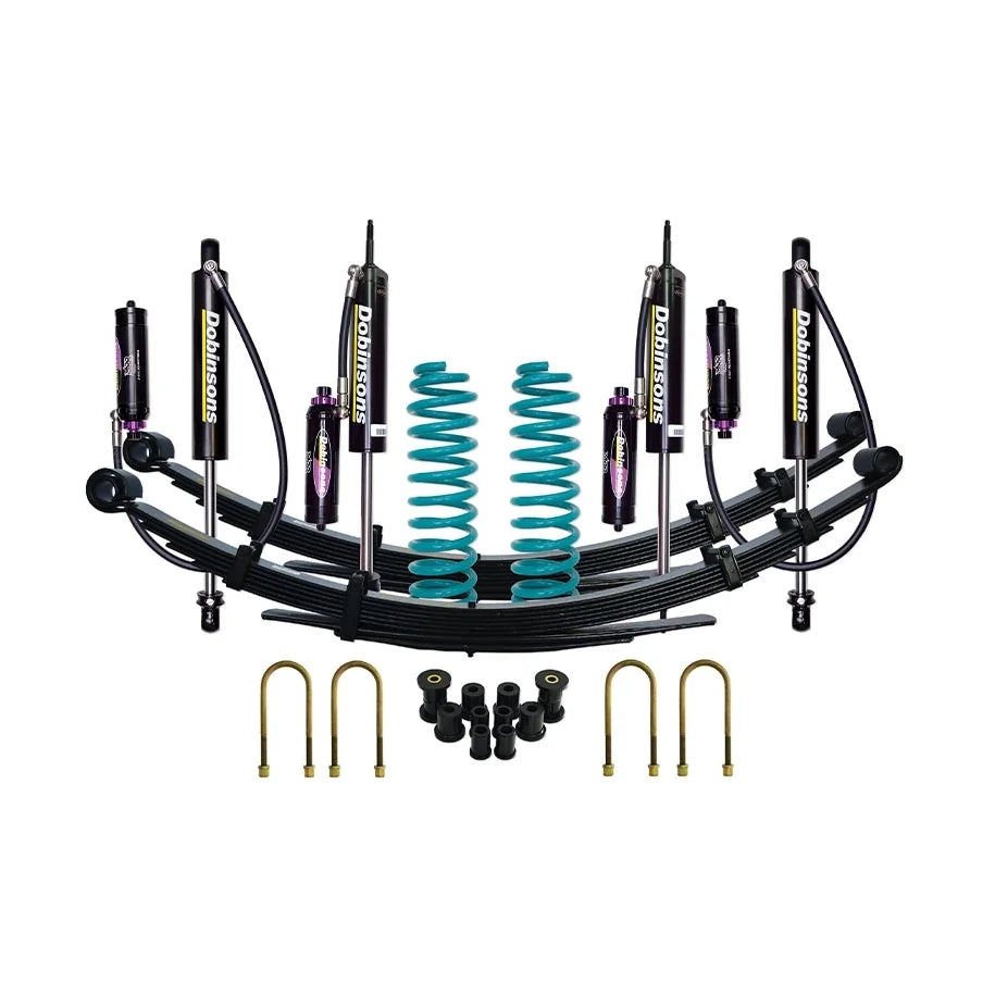 Toyota Landcruiser 76 Series (04/2007 on) - Dobinsons Monotube Remote Reservoir 3-way Adjustable (MRA) Lift Kit